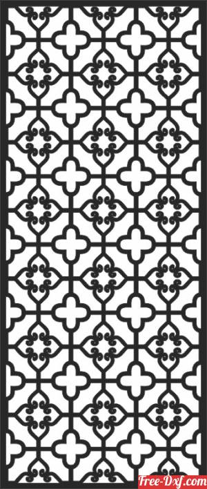 download Decorative wall screen art pattern free ready for cut
