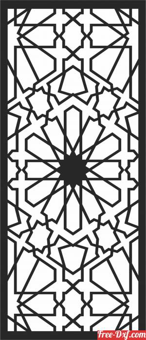 download screen Pattern  door Decorative free ready for cut