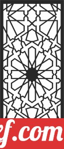 screen Pattern  door Decorative