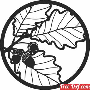 download aok leaves wall decor free ready for cut