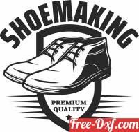 download shoe making logo sign free ready for cut