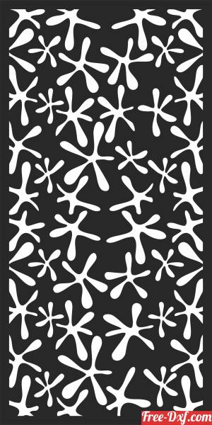 download pattern decorative Wall free ready for cut