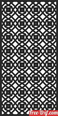 download Pattern wall  Screen wall  Door free ready for cut