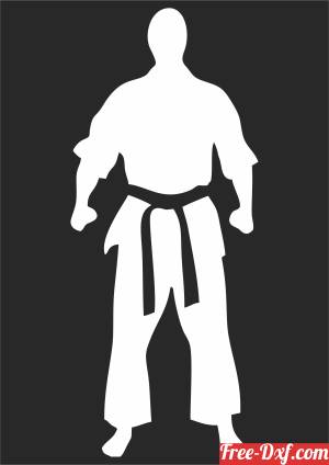 download Martial Arts Karate cliparts free ready for cut