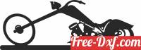 download chopper motorcycle clipart free ready for cut