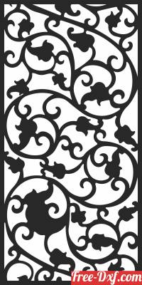 download PATTERN   Door   decorative  SCREEN free ready for cut