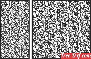 download PATTERN   wall  Door   wall  Decorative  WALL free ready for cut