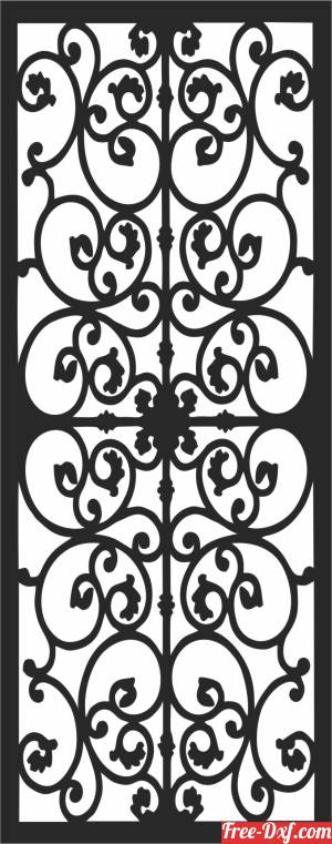 download wall  decorative   Door Decorative free ready for cut