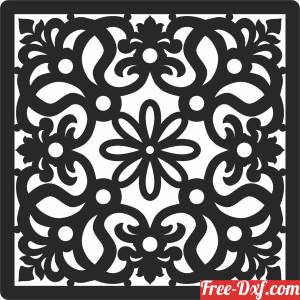 download pattern  wall   Door decorative pattern   Wall free ready for cut