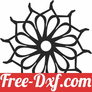 rose Mandala wall decor