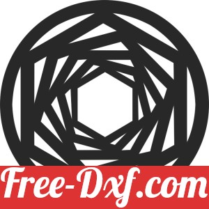 Round decorative wall decor