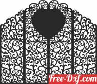 download Decorative  PATTERN DECORATIVE   Door Wall  PATTERN free ready for cut