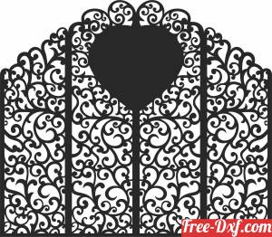 download Decorative  PATTERN DECORATIVE   Door Wall  PATTERN free ready for cut