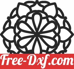 Mandala clipart wall decor