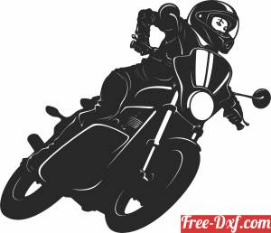 download Girl Women On Motorcycles free ready for cut