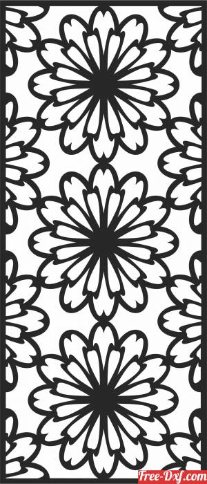 download wall  Decorative   DOOR   decorative  Wall PATTERN free ready for cut