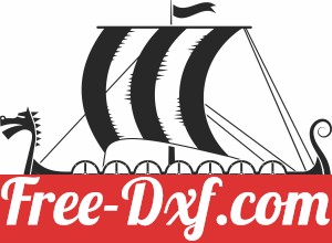 vikings ship clipart