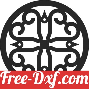 wall decorative round pattern