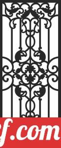 DECORATIVE  PATTERN screen  DOOR WALL