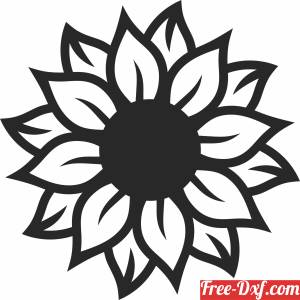 download sunflower clipart free ready for cut