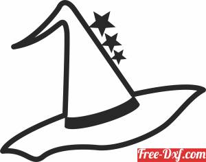 download halloween hat clipart free ready for cut