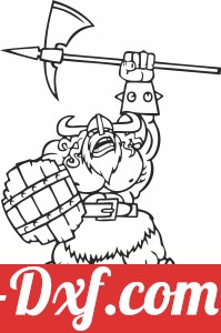 Nordic vikings fighter