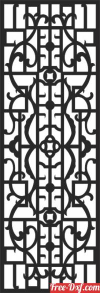 download decorative pattern wall screen panel free ready for cut