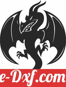dragon silhouette wall art