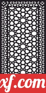 decorative panel wall screen pattern Moroccan art