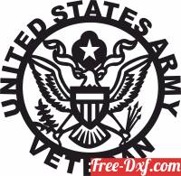 download United states veteran logo free ready for cut