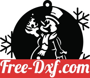 snowman ornament