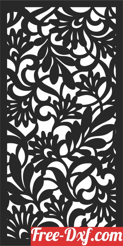 Download Decorative Wall Door SPSsw High quality free Dxf fil