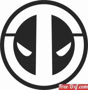 download dead pool logo marvel free ready for cut