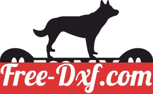 Wall Dog Clock