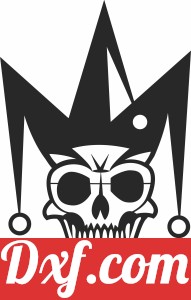 Clown Skull cliparts