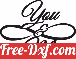 You and me love sign gift for couple