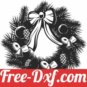 wreath Christmas clipart