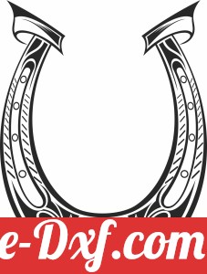 Horseshoe wall sign