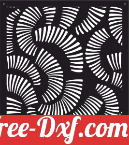 decorative panel screen pattern art