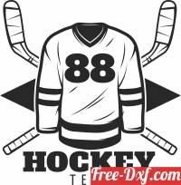 download Hockey logo sign free ready for cut