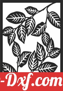 decorative leaves wall panels