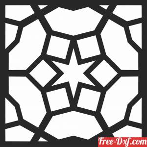 download Decorative pattern free ready for cut