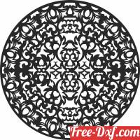 download decorative mandala pattern free ready for cut