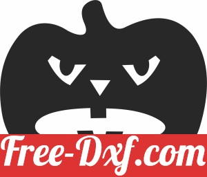 Halloween pampking Silhouette decoration