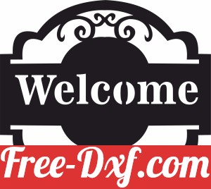 Welcome Plaque