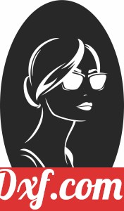 Fashion girl wearing sunglasses