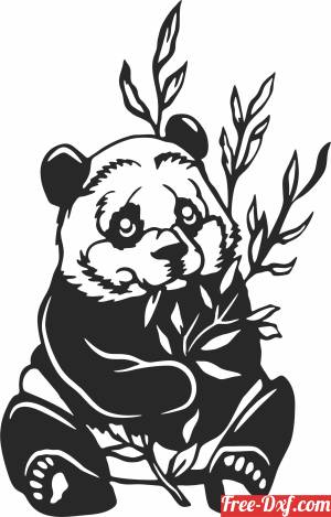 download panda clipart free ready for cut