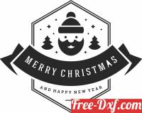 download merry christmas and new year free ready for cut