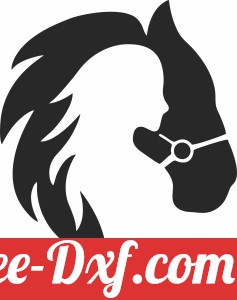 Girl horse art decor