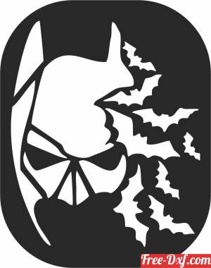 download Batman clipart free ready for cut